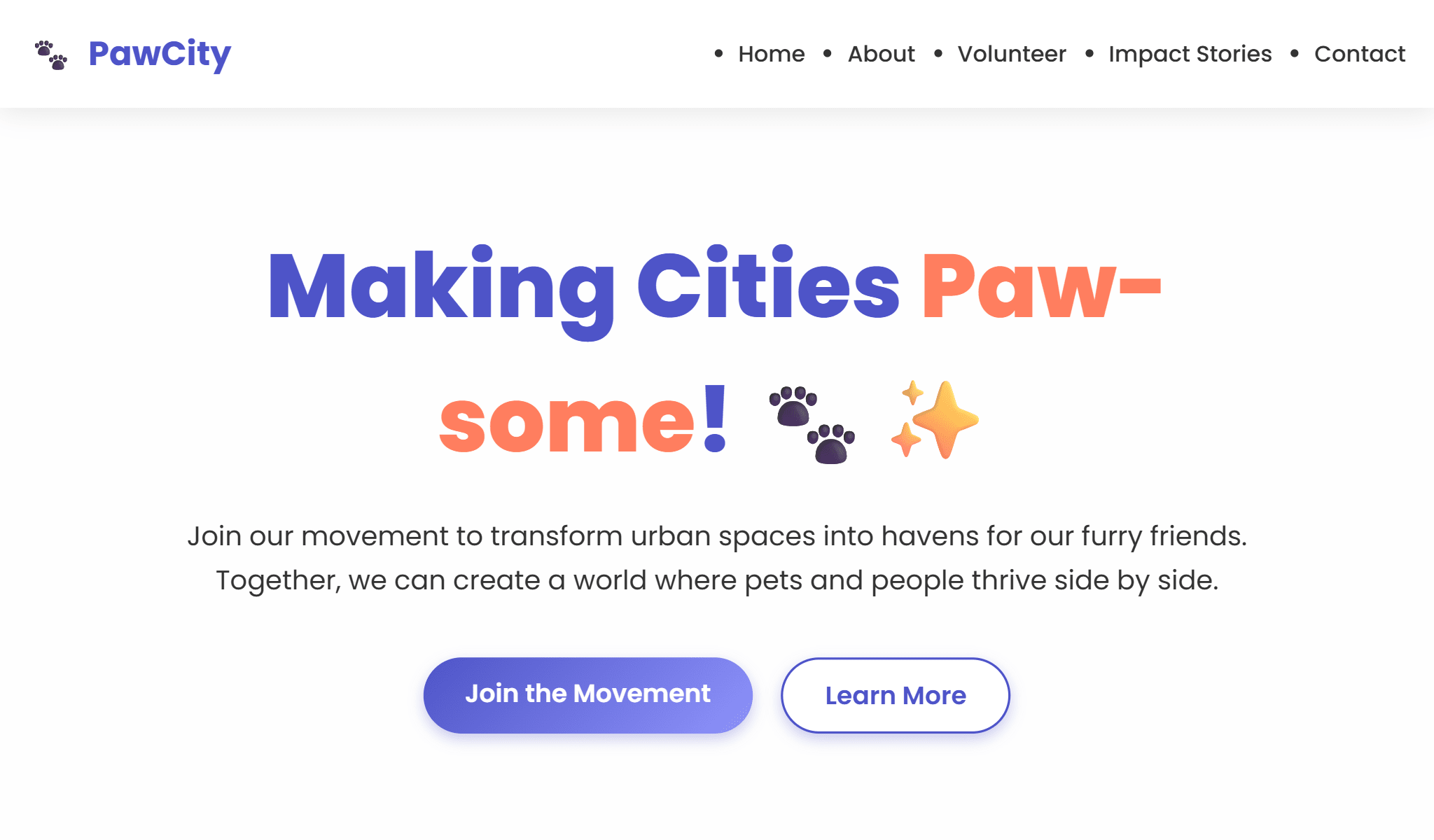 PawCity project